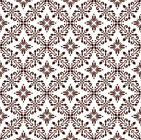 Seamless vector pattern with hand drawn zigzag stripes.の写真素材