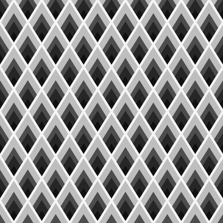 Seamless pattern with abstract ornament on old paper texture.の写真素材