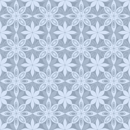 Seamless vector pattern with hand drawn zigzag stripes.の写真素材