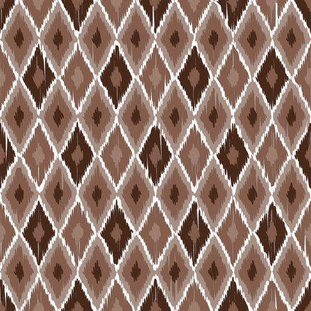 Seamless vector pattern with hand drawn zigzag stripes.の写真素材