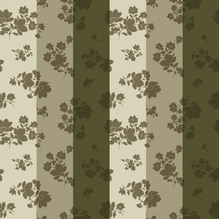 Seamless pattern with abstract ethnic ornament on old paper texture.の写真素材