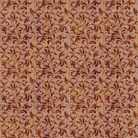Seamless pattern with abstract ethnic ornament on old paper texture.の写真素材