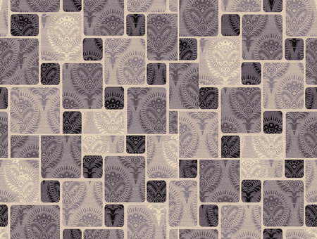 Seamless background pattern. Imitation of a textile pattern.の写真素材