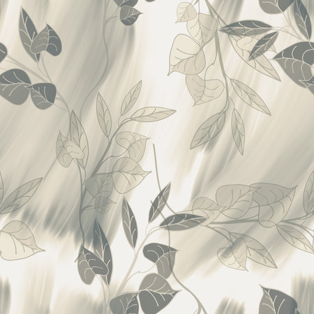 Floral seamless pattern. Watercolor Background.の写真素材