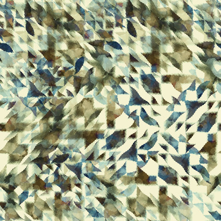 Seamless pattern tie-dye design. Indigo background with watercolor effect. Textile shibori print for bed linen, jacket, package design, fabric and fashion concepts.の写真素材