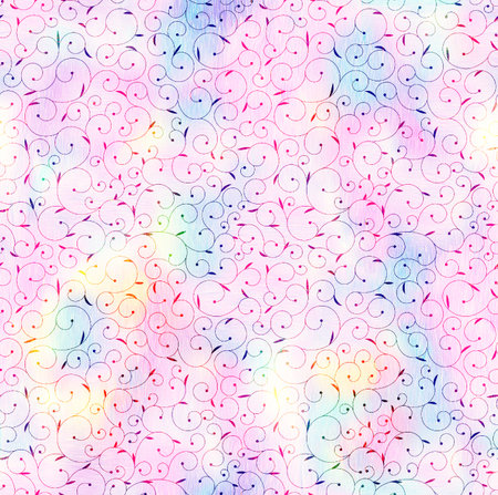 Seamless background pattern. Imitation of a textile pattern.の写真素材