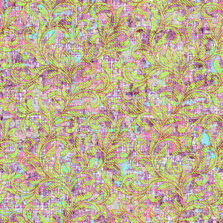 Seamless background pattern. Imitation of a textile pattern.の写真素材