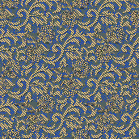 Seamless background pattern. Imitation of a textile pattern.の写真素材