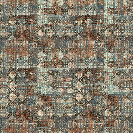 Seamless background pattern. Imitation of a textile pattern.の写真素材