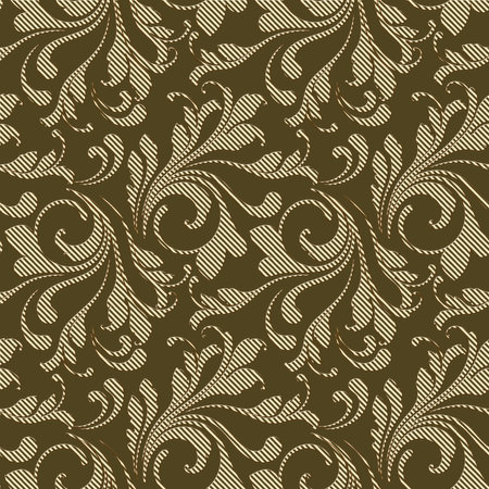 Seamless background pattern. Imitation of a textile pattern.の写真素材