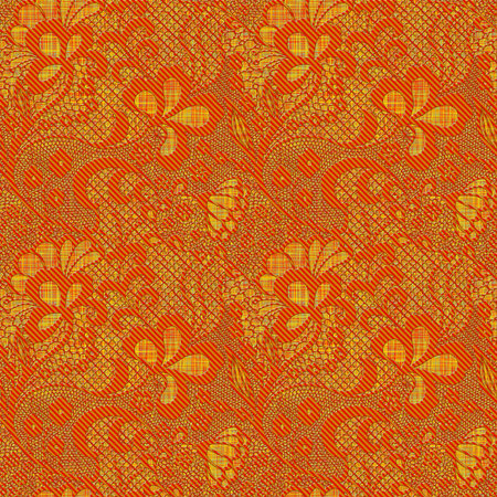 Seamless background pattern. Imitation of a textile pattern.の写真素材