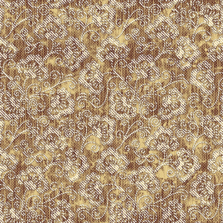 Seamless background pattern. Imitation of a textile pattern.の写真素材