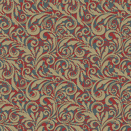 Seamless background pattern. Imitation of a textile pattern.の写真素材