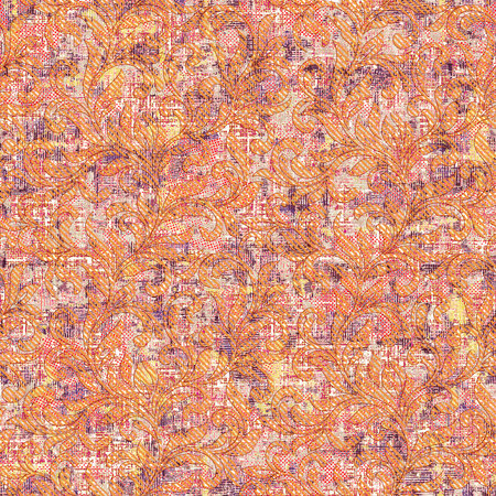 Seamless background pattern. Imitation of a textile pattern.の写真素材