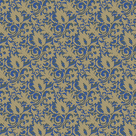Seamless background pattern. Imitation of a textile pattern.の写真素材