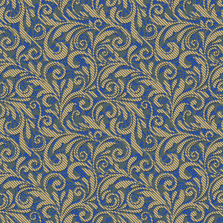 Seamless background pattern. Imitation of a textile pattern.の写真素材