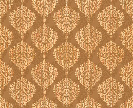 Seamless background pattern. Imitation of a textile pattern.の写真素材