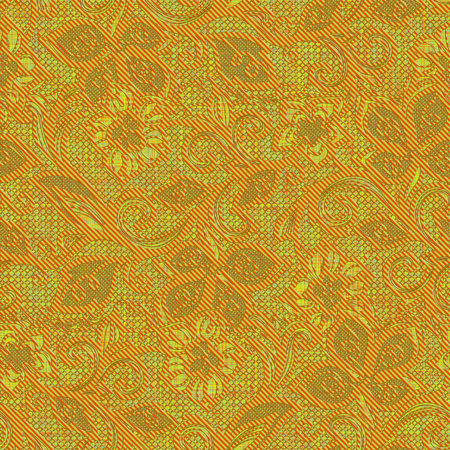 Seamless background pattern. Imitation of a textile pattern.の写真素材