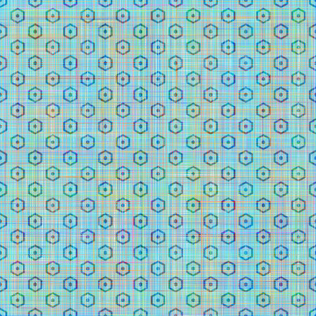 Seamless Repeatable Abstract Geometric Pattern in Pastel Colorの写真素材