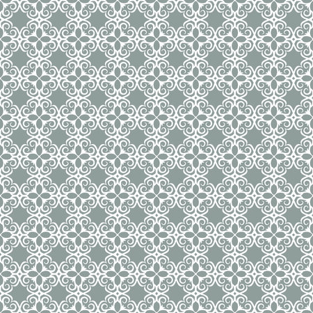 Seamless pattern with floral ornament. Abstract background. Vector.の写真素材