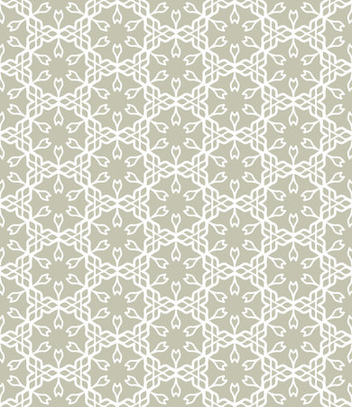 Seamless vector pattern. Background texture in geometric ornamental style.の写真素材