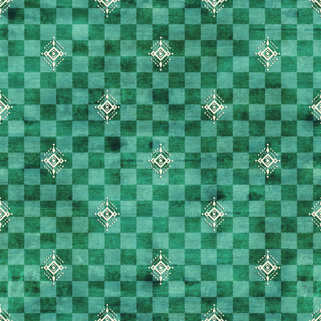 abstract green background with seamless texture, patternの写真素材
