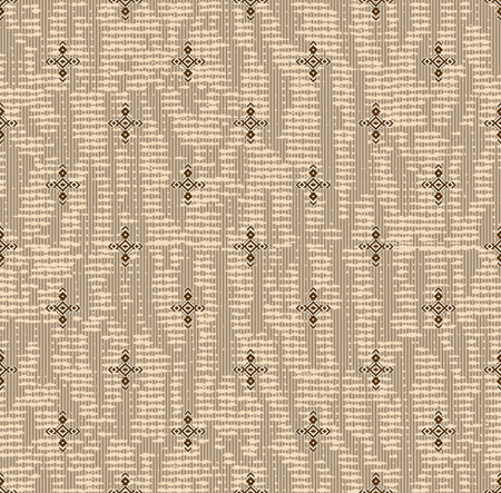 Ethnic boho seamless pattern. Patchwork texture. Weaving. Traditional ornament. Tribal pattern. Folk motif. Can be used for wallpaper, textile, wrapping, web page background.の写真素材