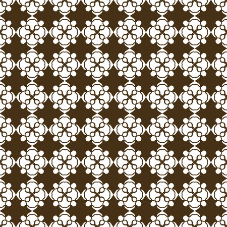 Seamless vector pattern. Modern stylish texture. Geometric linear ornament.の写真素材