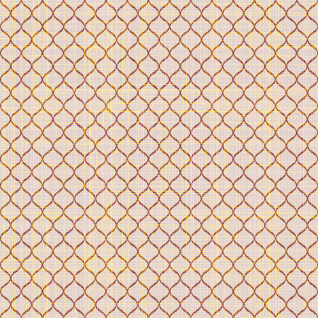 Linen seamless texture on colored background. Textile repeating pattern.の写真素材