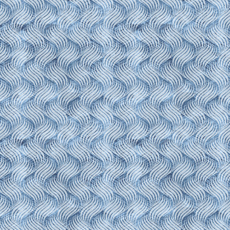 Seamless texture of blue fabric. Close-up image.の写真素材