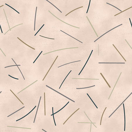 Seamless pattern with hand drawn scribbles on textured paperの写真素材