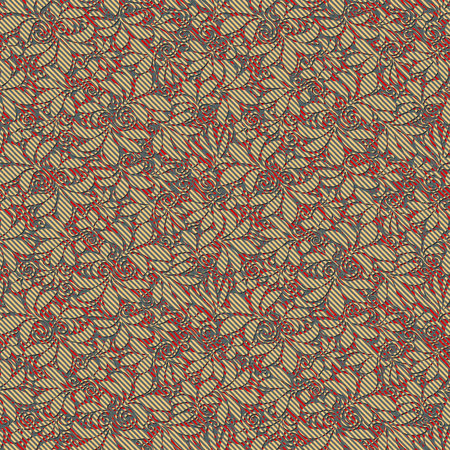 Seamless background pattern. Imitation of a woven fabric.の写真素材