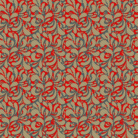 Seamless background pattern. Imitation of a floral pattern.の写真素材