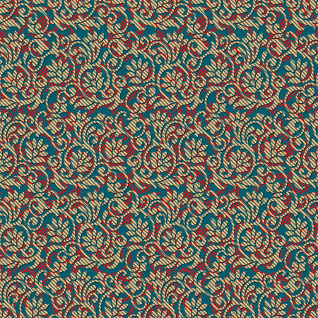 Seamless background pattern. Imitation of embroidery. Vector image.の写真素材