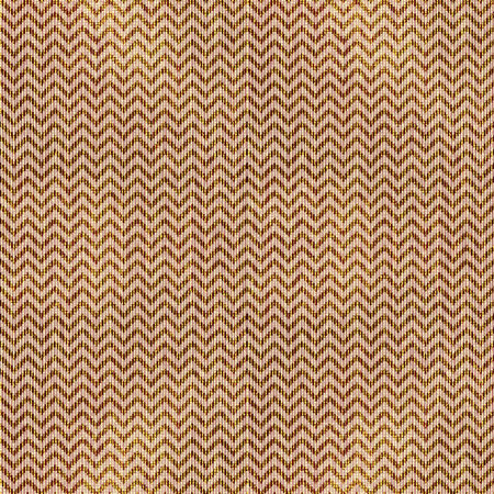 Seamless texture of golden plaid fabric. Abstract background.の写真素材