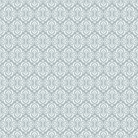 Ikat seamless pattern. Vector tie dye shibori print with stripes and chevron. Ink textured background. Ethnic fabric vector. Bohemian fashion. Endless watercolor texture.の写真素材