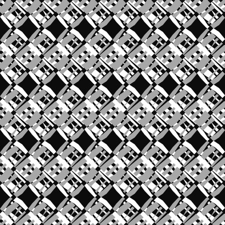 Ethnic boho seamless pattern. Lace. Embroidery on fabric. Patchwork texture. Weaving. Traditional ornament. Tribal pattern. Folk motif. Can be used for wallpaper, textile, wrapping, web.の写真素材