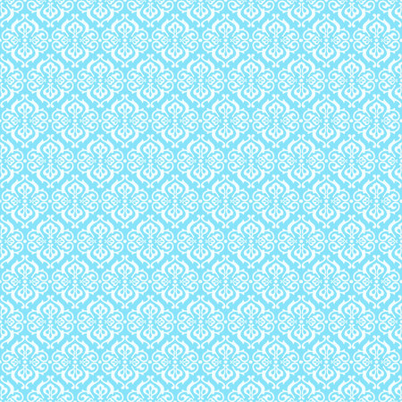 Seamless pattern. Vector illustration. Abstract background. Blue color.の写真素材