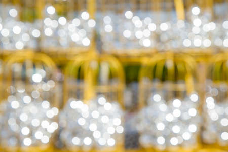 Shinny Christmas Tree abstract backgroundの写真素材