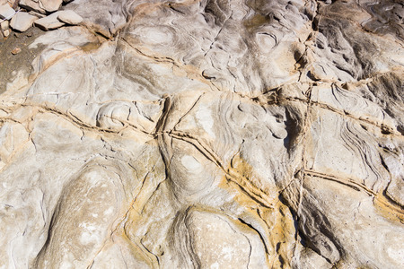 Flysch texture detail in Strait gibraltar