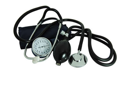 Stethoscope to measure blood pressure and listen to heartbeats - medicine