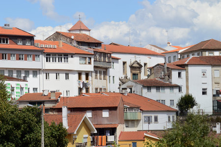 Cityscape of the city of Braganca, Portugal