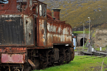 Old rusty train