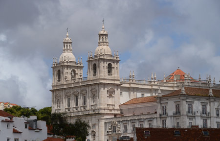 Cathedral of the Immaculate Conception in Lisbon, Portugal.の写真素材