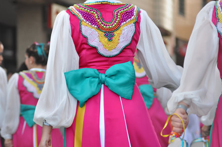 International Folklore Festival in center of Zagreb,Croatia