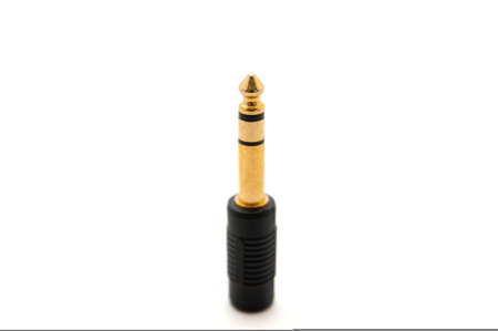 Stereo connector audio jack plug