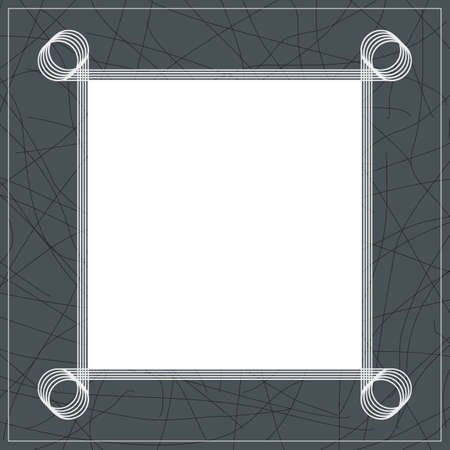 Frame for photo Graphic design. Vector illustration.のイラスト素材