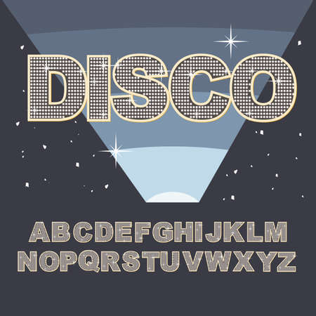 English alphabets with stroke .のイラスト素材