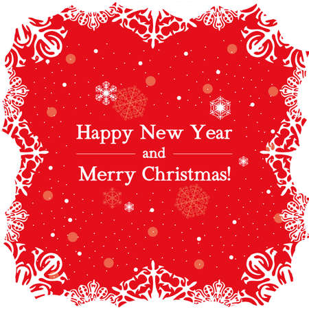 Christmas card background picture. Graphic design.のイラスト素材