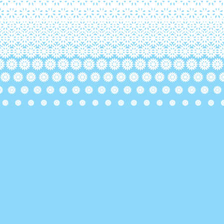 Vector illustration. White circles on blue background.のイラスト素材